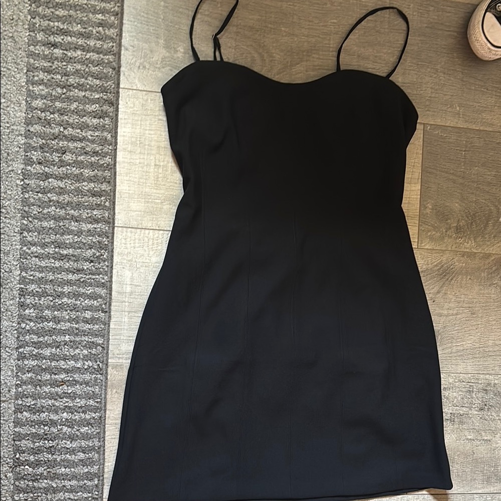 Abercrombie & Fitch Black Sheath Mini Dress